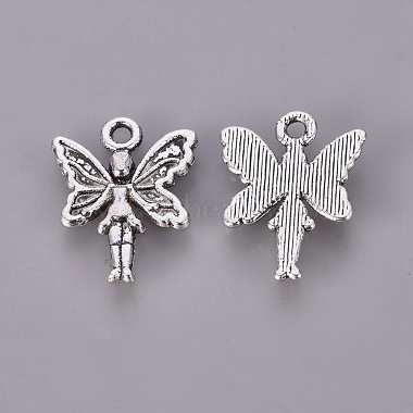 Antique Silver Angel & Fairy Alloy Pendants