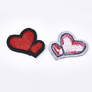 Computerized Embroidery Cloth Iron On Patches(FIND-T030-057A)-2