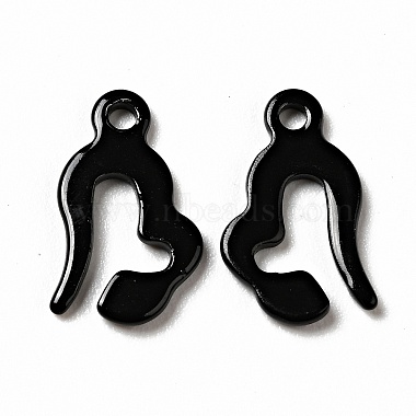 Black Others 201 Stainless Steel Charms