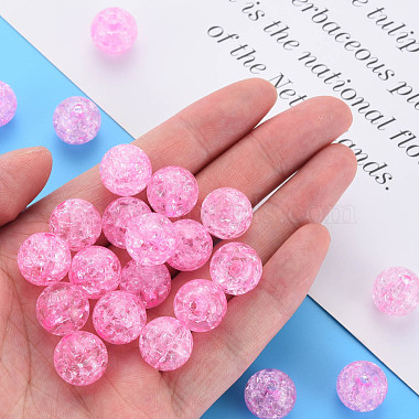Transparent Crackle Acrylic Beads(MACR-S373-66B-N02)-4