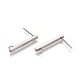 304 Stainless Steel Stud Earring Findings(X-STAS-E482-03A-P)-1