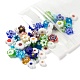 30pcs perles de verre millefiori faites à la main(LAMP-FS0001-02C)-2