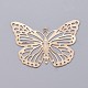 Iron Butterfly Filigree Pendants(X-IFIN-P003-03)-2