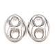 Brass Oval Links Connector Charms(KK-H292-47P-03)-1