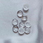 Natural Quartz Crystal Cabochons, Half Round/Dome, 10mm(PW-WG66059-32)
