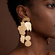 Alloy Stud Dangle Earrings(WG03280-01)-2
