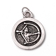 Pendentifs en laiton(KK-I668-01AS-11)-1