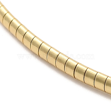 ラックメッキ真鍮ラウンドロープチェーンネックレス(NJEW-A009-01G)-2