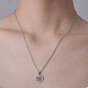 201 Stainless Steel Hollow Shell Pendant Necklace(NJEW-OY001-50)-2