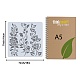 12Pcs 12 Styles PET Plastic Hollow Out Drawing Painting Stencils Templates(DIY-WH0286-039)-2