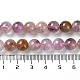 Natural Purple Rutilated Quartz Beads Strands(G-M427-A01-02)-5