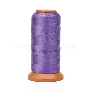 Polyester Threads, for Jewelry Making, Dark Violet, 0.25mm, about 874.89 yards(800m)/roll(NWIR-G018-C-24)