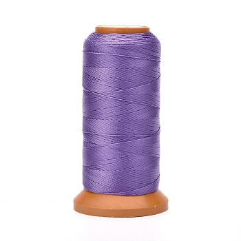 Polyester Threads, for Jewelry Making, Dark Violet, 0.25mm, about 874.89 yards(800m)/roll