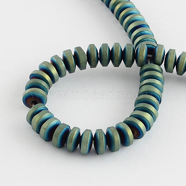 Electroplate Non-magnetic Synthetic Hematite Beads Strands(G-R210-02)-2