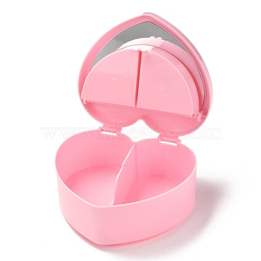 Сердце пластиковые шкатулки(OBOX-F006-09B)-4