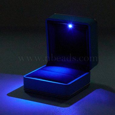 Square Plastic Jewelry Ring Boxes(OBOX-F005-01A)-4