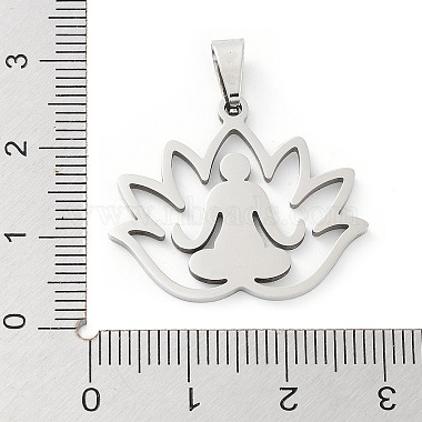 Non-Tarnish 201 Stainless Steel Pendants(STAS-A090-09P)-3