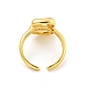 Brass Letter Open Cuff Rings for Women(RJEW-G313-01B-G)-3