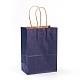 Pure Color Kraft Paper Bags(AJEW-G019-09C)-1