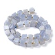 Natural Blue Lace Agate Beads Strands(G-G053-B23-01)-3