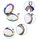 2Pcs 2 Style Alloy Magnetic Locket Pendants(PALLOY-TA0002-33M)-3