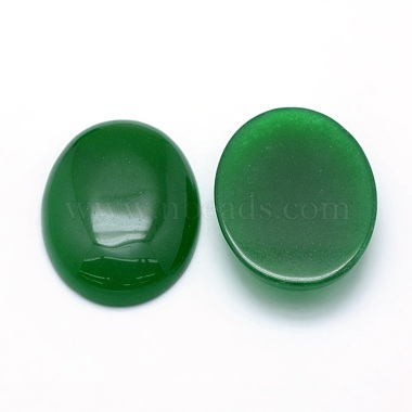 Cabochons de jade malaisie naturelle(G-P393-I19)-2