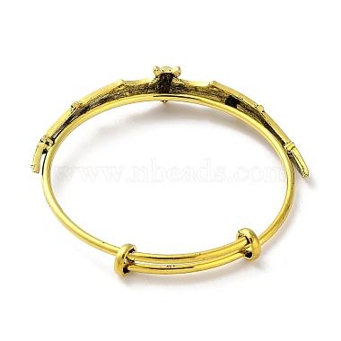 bracelets extensibles en alliage de chauve-souris gothique(BJEW-B081-01AG)-3