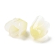 4-Petal Opaque Acrylic Bead Caps(SACR-D007-08B)-3