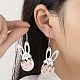 Acrylic Dangle Earrings(FS-WGF063B-01)-2