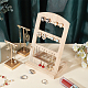 24-Hole 3-Row Wood Earring Display Stands(EDIS-WH0016-006)-5