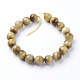 Natural Gold Tiger Eye Beads Strands(G-C076-10mm-1AA)-2