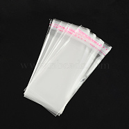 OPP Cellophane Bags, Rectangle, Clear, 15x3cm, Unilateral Thickness: 0.07mm, Inner Measure: 12x3cm(OPC-ZX010-03)