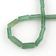 Cuboid Natural Green Aventurine Gemstone Bead Strands(G-R299-10)-2