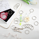 60Pcs Iron Plated Nickle Keychain Rings(FIND-SP0003-35P)-3