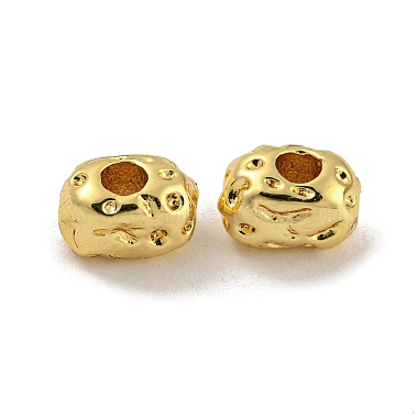 Real 18K Gold Plated Potato Brass Beads