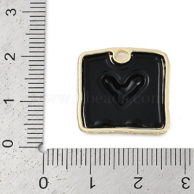 Rack Plating Alloy Enamel Pendants(PALLOY-P309-04G-01)-3