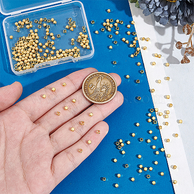 300Pc Brass Spacer Beads(FIND-UN0015-46G)-5