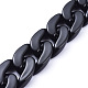 Handmade Opaque Acrylic Curb Chains(X-AJEW-JB00564-02)-1