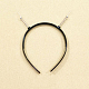 Plastic Hair Bands Findings with Springs(OHAR-PW0003-192A)-1