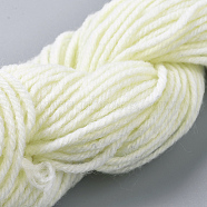 Polyacrylonitrile Fiber Yarn, White, 2~3mm, about 75m/Bundle(YCOR-TAC0001-01E)