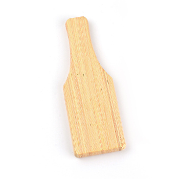 Wooden Clapper, Clay Tool, BurlyWood, 19.5x6.55x1.4cm