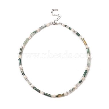 Moss Agate Necklaces