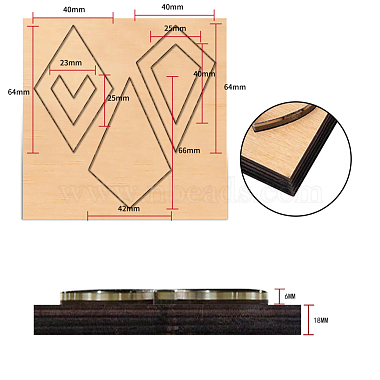 Matrice de découpe de coupe de bois(DIY-WH0169-26)-3