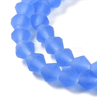 Imitate Austrian Crystal Frosted Glass Beads Strands(GLAA-F029-TM4mm-B07)-3