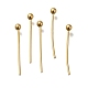 Brass Ball Head Pins(KK-H502-03K-G)-1