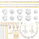 DIY Imitation Pearl Earring Bracelet Making Kit(DIY-SC0022-07)-1