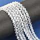 Electroplate Glass Beads Strands(GB6mm1Y-B)-4