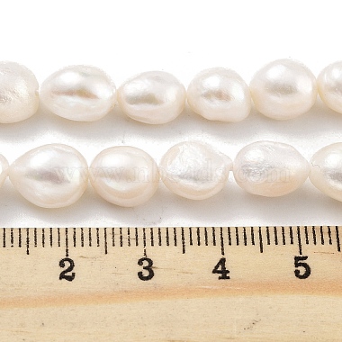 Natural Cultured Freshwater Pearl Beads Strands(PEAR-P062-26B)-5