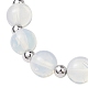 10mm Round Opalite & Cat Eye Beaded Stretch Bracelets(BJEW-JB10450)-4