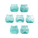 Two Tone Transparent Spray Painted Glass Beads(GLAA-T022-22-C02)-1